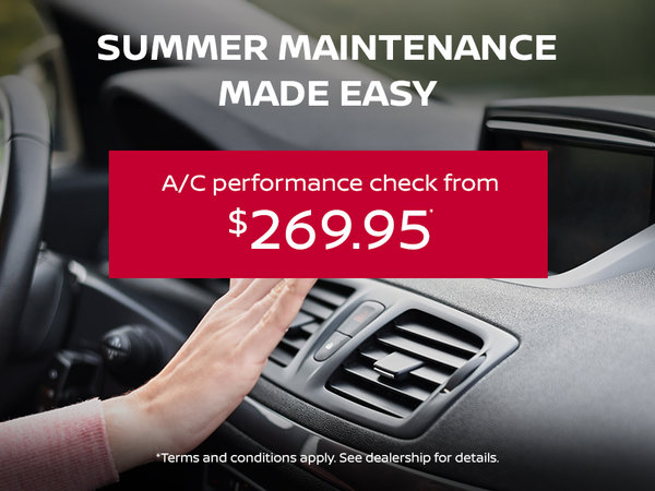A/C Performance Check From $269.95