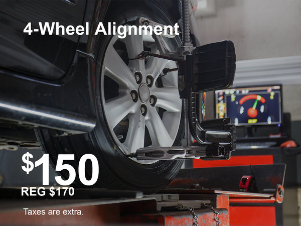 4-Wheel Alignment Special