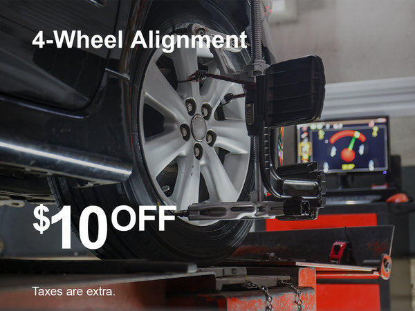 4-Wheel Alignment Special