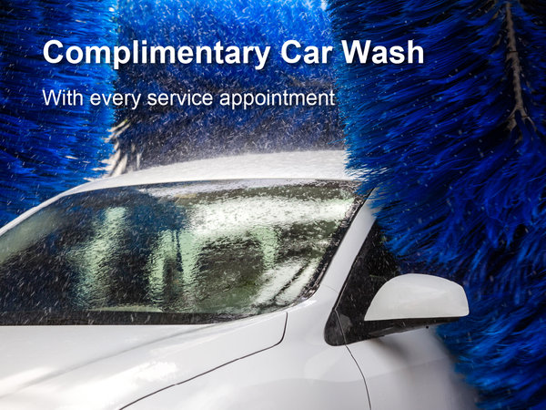 Complimentary Car Wash Special