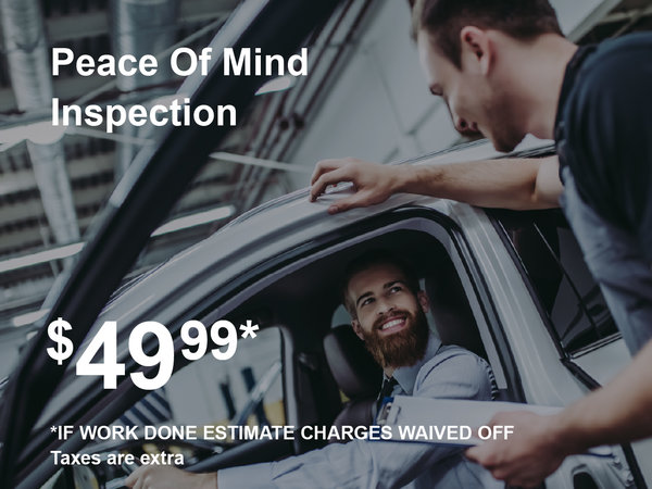 Peace of Mind Inspection Special