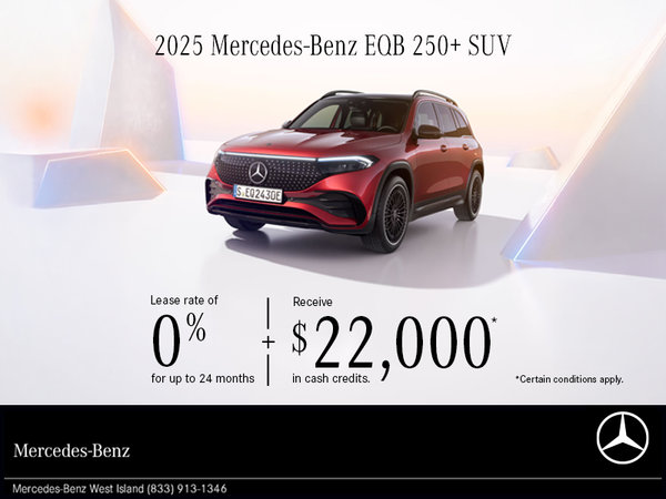 2025 Mercedes-Benz EQB 250+ SUV