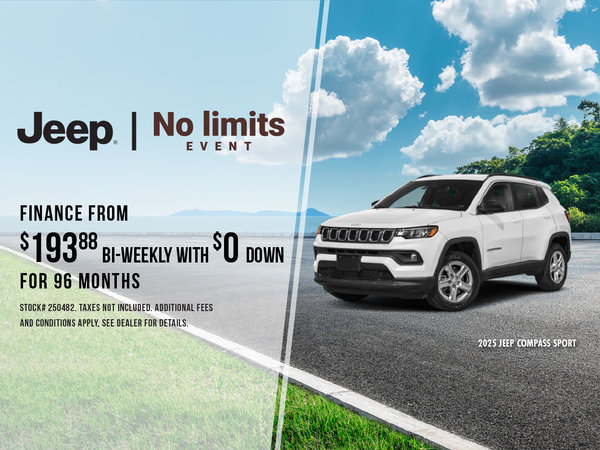 Get the 2025 Jeep Compass !