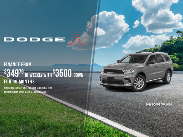 Get the 2026 Dodge Durango