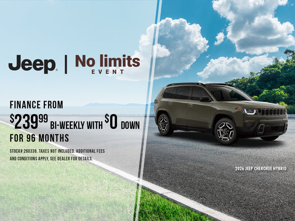 Get the 2026 Jeep Cherokee Hybrid