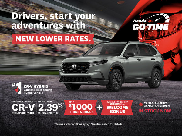 Honda Go Time | 2026 Honda CR-V TrailSport Hybrid