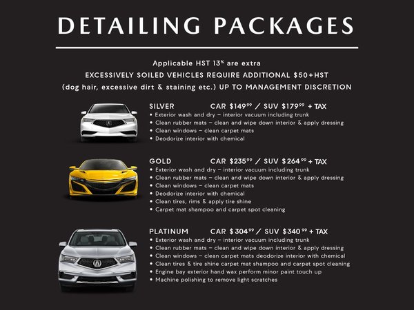 Detailing Packages