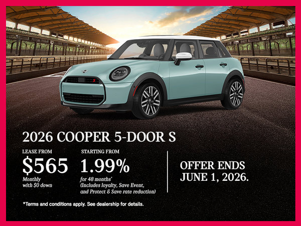 2026 Cooper 5-door S