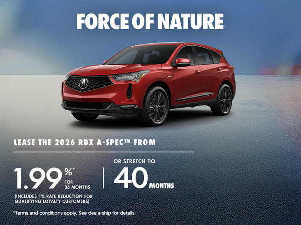 Force of Nature | 2026 RDX