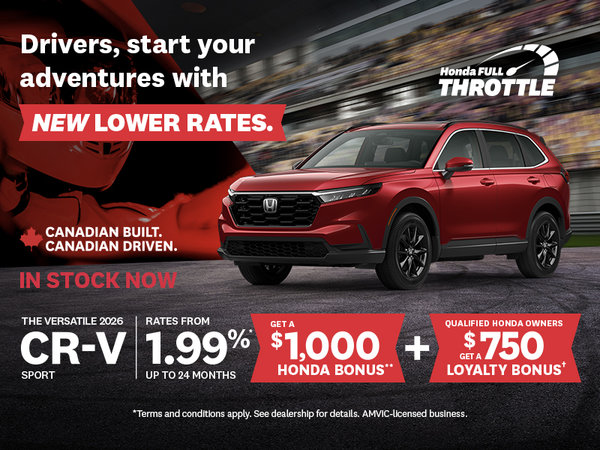 Honda Full Throttle | 2026 CR-V Sport