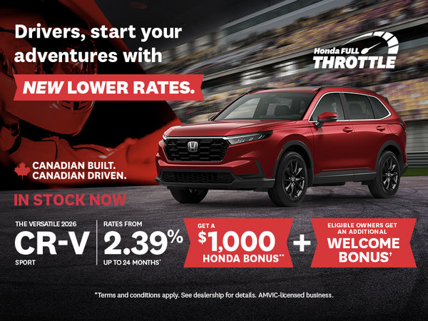 Honda Full Throttle | 2026 CR-V Sport