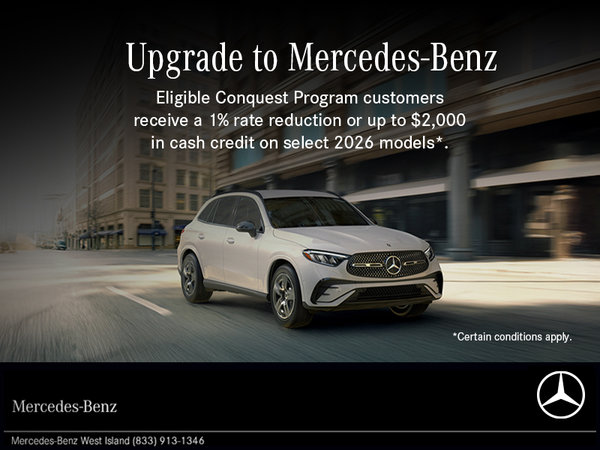 Upgrade to Mercedes-Benz