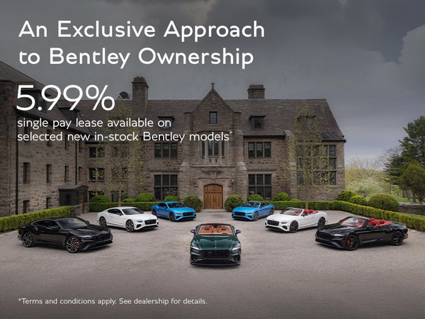 An Exclusive Approach to Bentley Ownership