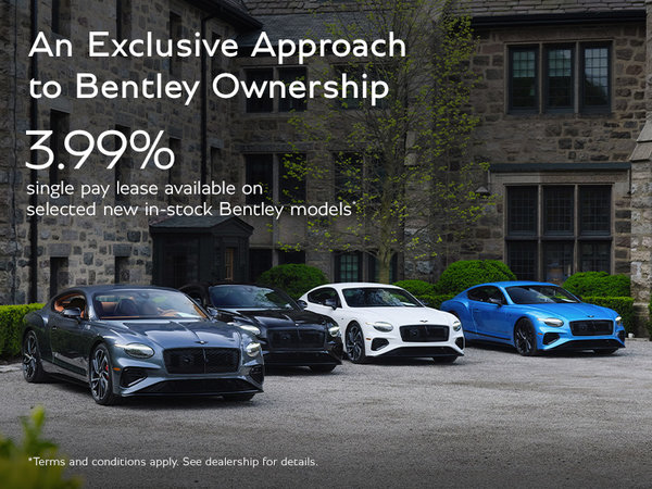 An Exclusive Approach to Bentley Ownership