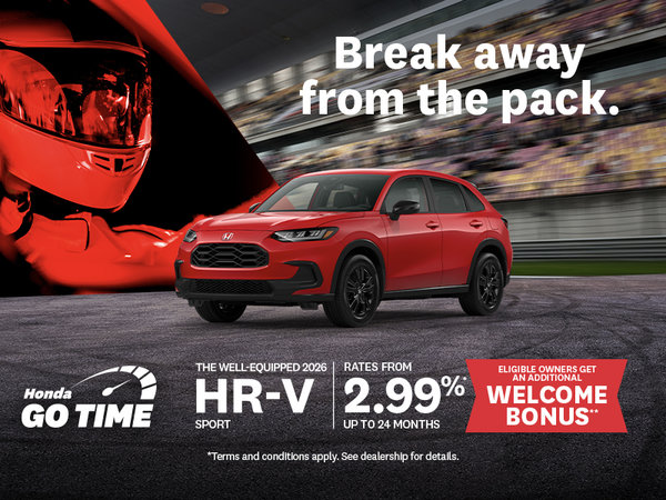 Honda GO TIME | 2026 HR-V Sport
