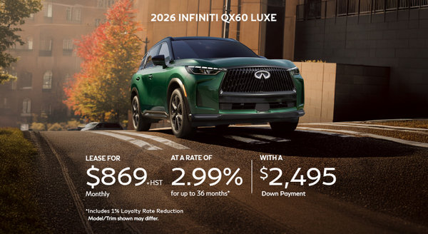 2026 QX60 - April Offer