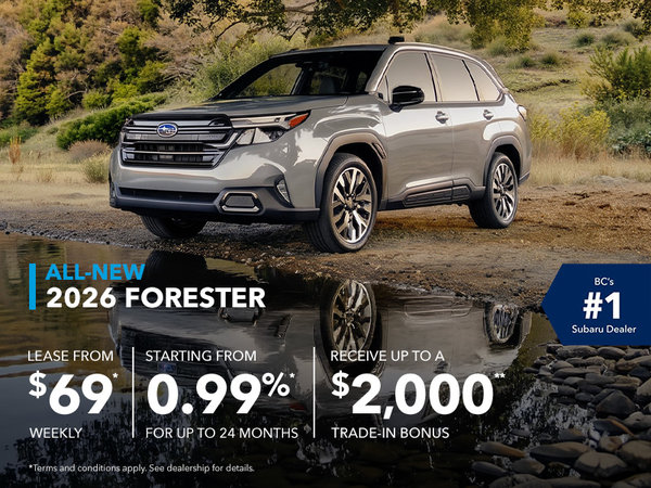 All-New 2026 Forester