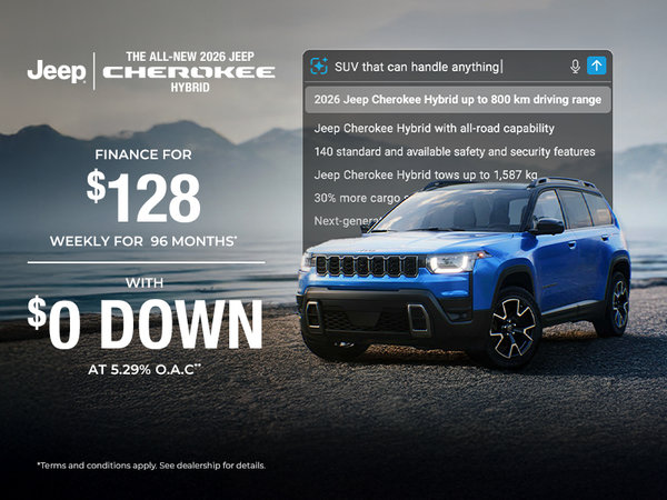 2026 Jeep Cherokee Hybrid