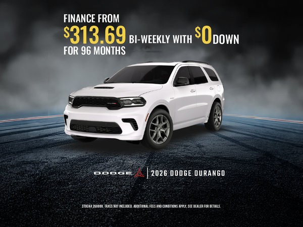 Get the 2026 Dodge Durango!
