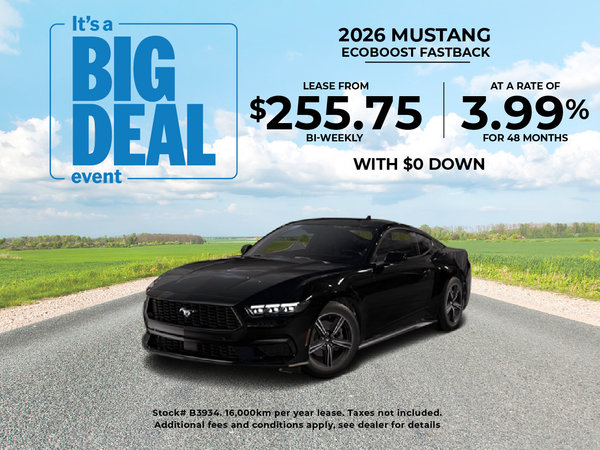 Get the 2026 Mustang!