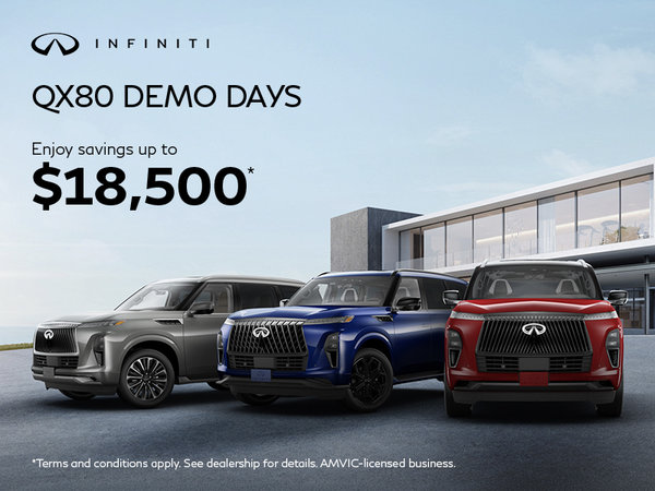 QX80 Demo Days