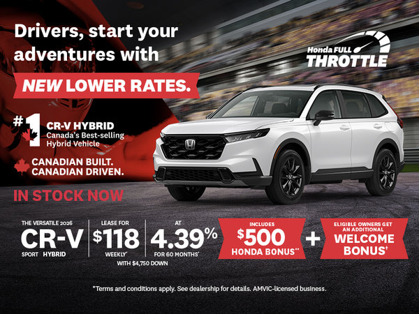 Honda Full Throttle | 2026 CR-V Sport Hybrid