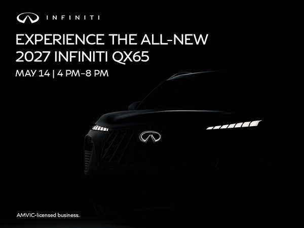 Experience the All-New 2027 INFINITI QX65