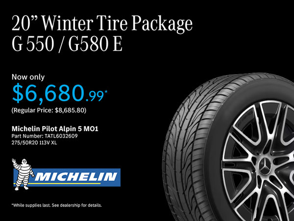 20-Inch Winter Package | G 550 / G580 E