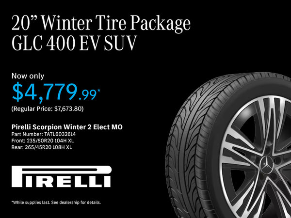20-Inch winter package | GLC 400 EV SUV