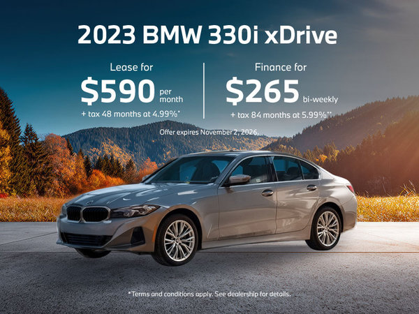 2023 BMW 330i xDrive