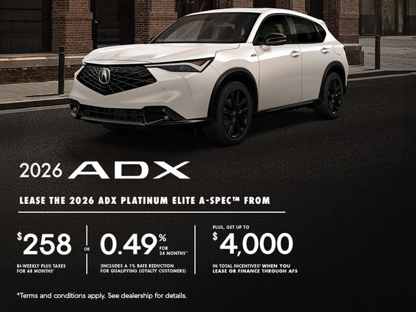 Command the Moment | 2026 ADX