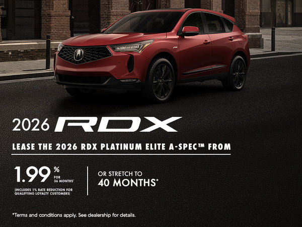Command the Moment | 2026 RDX