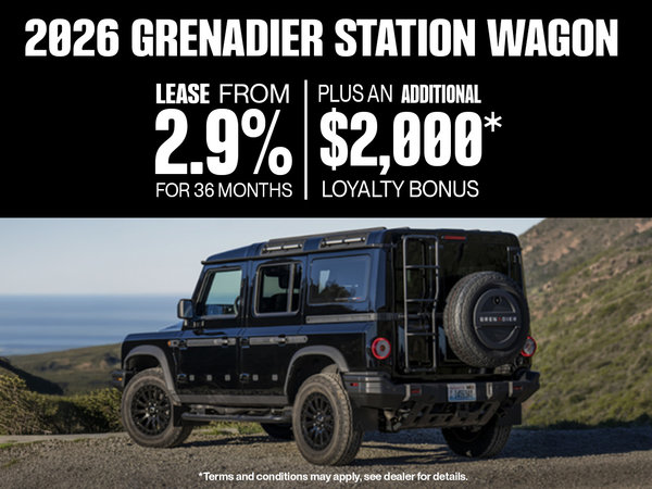 Get the 2026 INEOS Grenadier Station Wagon