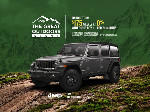 Get the 2026 Jeep Wrangler!
