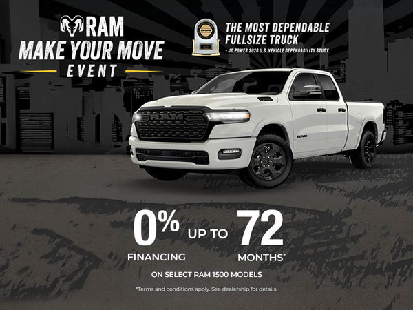 RAM Makes Your Move Event | 2026 RAM 1500
