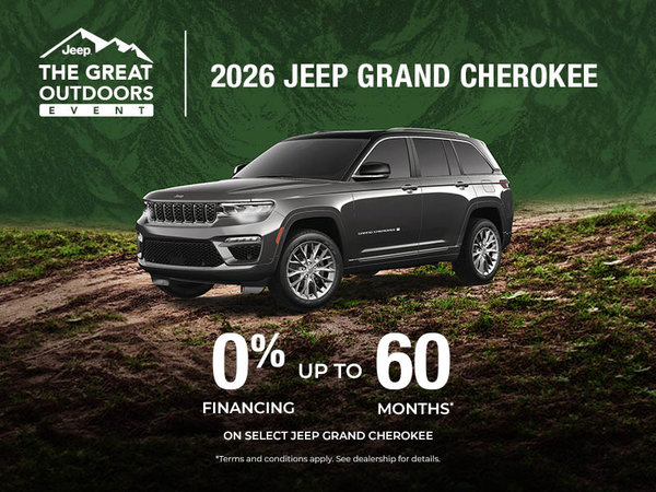 Jeep: The Great Outdoors Event | 2026 Jeep Grand Cherokee