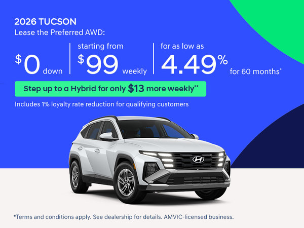 2026 Tucson Preferred AWD
