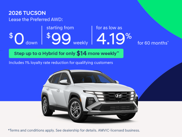2026 Tucson Preferred AWD