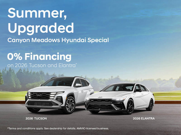 Summer, Upgraded | 2026 Tucson and Elantra
