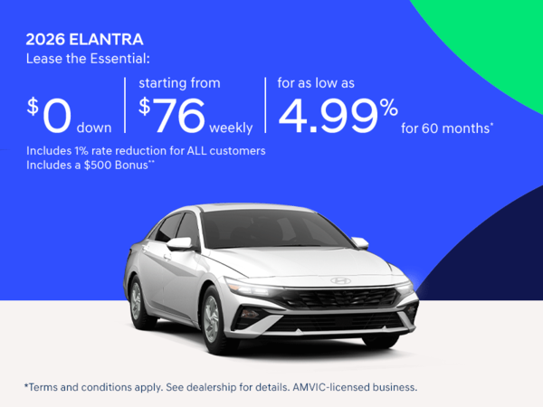 2026 Elantra Essential