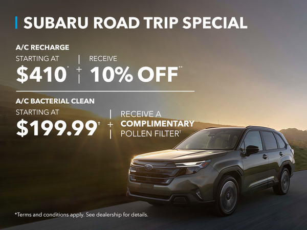Subaru Road Trip Special