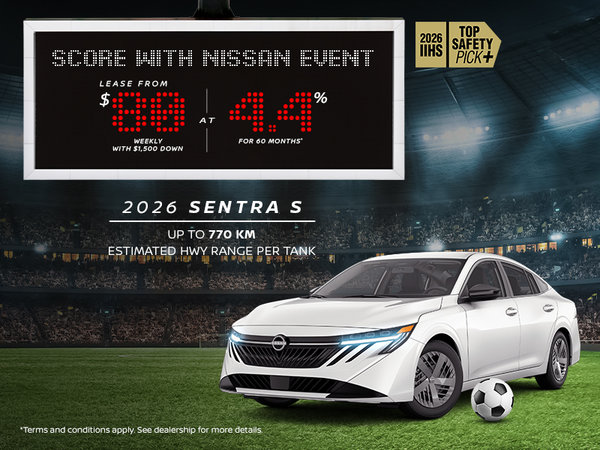 Score with Nissan Event | 2026 Sentra S