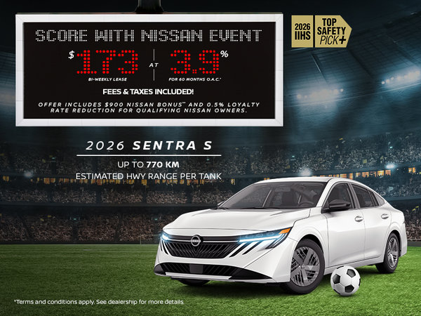 Score with Nissan Event | 2026 Sentra S