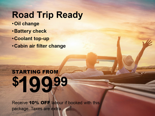 Get Road Trip Ready Special