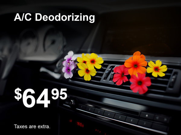 A/C Deodorizing Special