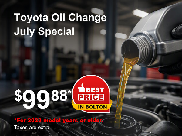 July Exclusive Oil Change Special