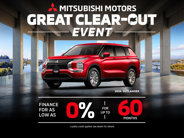 Get the 2026 Outlander!