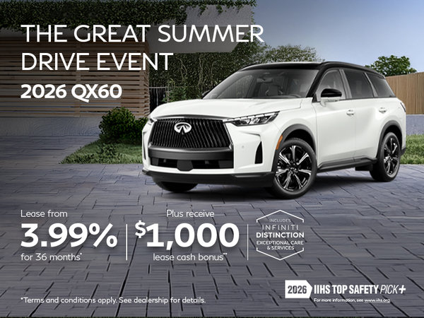 The Great Summer Drive Event | 2026 QX60