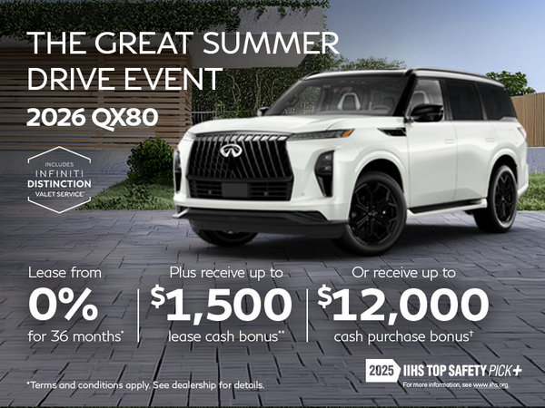 The Great Summer Drive Event | 2026 QX80