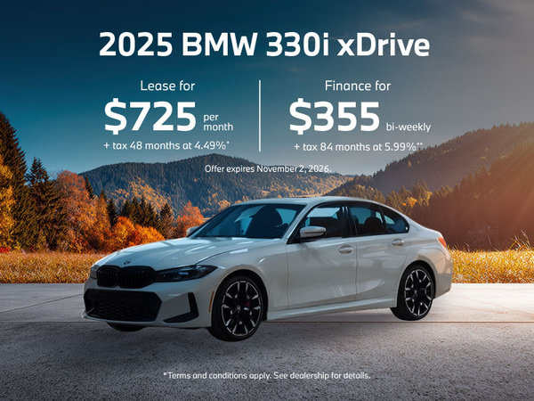2026 BMW 330i xDrive